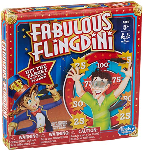 ゲーム盤競り合い 英語 亜米利加 外国で競り合い Hasbro Gaming Fabulous Flingdini Family Game with Targetsゲーム盤競り合い 英語 亜米利加 外国で競り合い