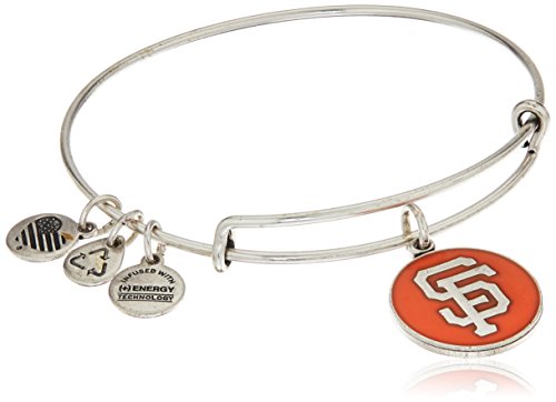 在庫限り アレックスアンドアニ アメリカ アクセサリー ブランド かわいい Alex And Ani San Francisco Giants Cap Logo Orange Expandable Rafaelian Silver Bangle Braceletアレックスアンドアニ アメリカ アクセサリー ブランド かわいい 時間指定不可 Www