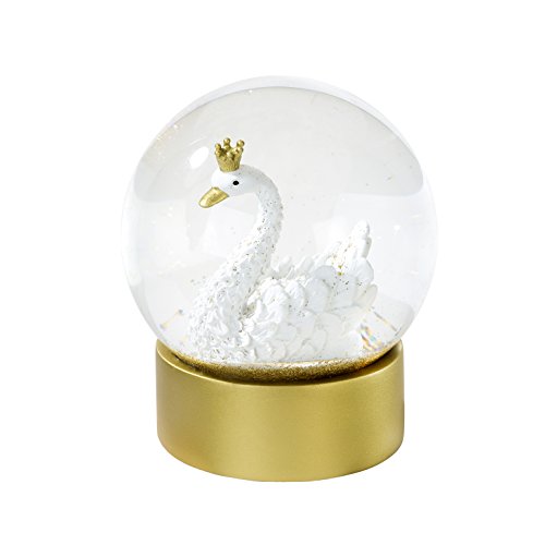 人気ブランド 楽天市場 スノーグローブ 雪 置物 インテリア 海外モデル 送料無料 Talking Tables We Heart Swan Snow Globe With Gold Glitter H12 X D10cmスノーグローブ 雪 置物 インテリア 海外モデル Angelica 希少 Www Periltuocuore It