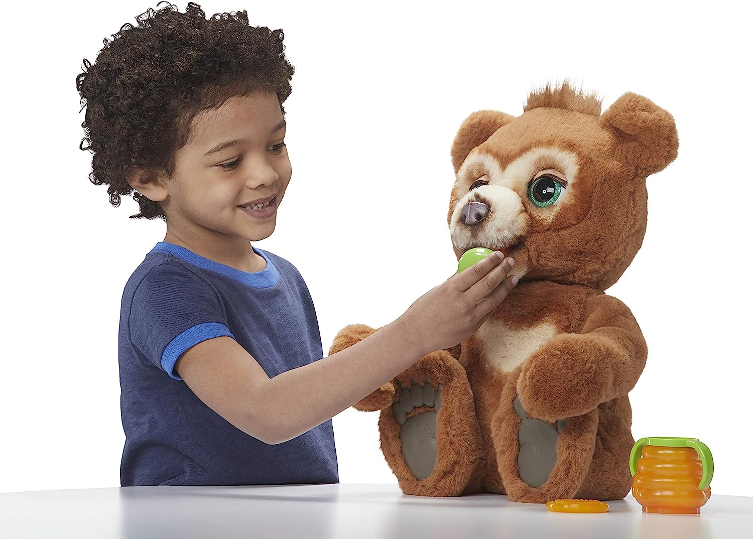 furreal cubby the curious bear interactive plush toy