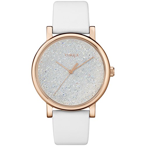 人気特価激安 腕時計 タイメックス レディース Timex Women S Tw2r Crystal Opulence White Gold Leather Strap Watch腕時計 タイメックス レディース 新着商品 Promun Com Br