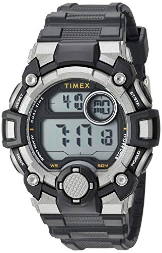 腕時計 タイメックス メンズ Timex Men TW5M27700 DGTL A-Game 50mm Black/Gray/Orange Resin Strap Watch腕時計 タイメックス メンズ
