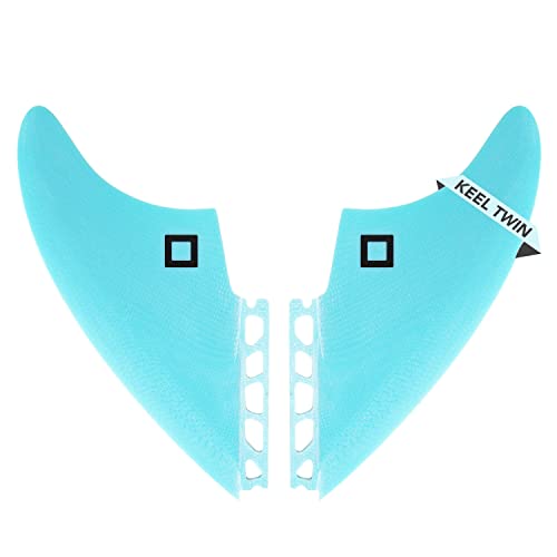 【楽天市場】サーフィン フィン マリンスポーツ Surf Squared Twin Keel Fins (2 Fins) Solid