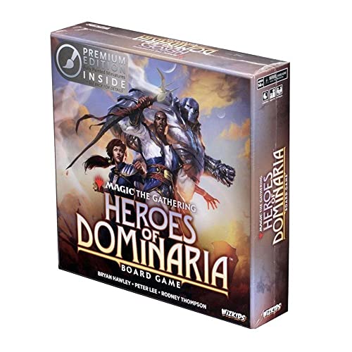 ゲーム盤取り組み 英語 亜米利加 外国で取り組み WizKids Magic: The Gathering: Heroes of Dominaria Board Game Premium Editionゲーム盤取り組み 英語 亜米利加 外国で取り組み
