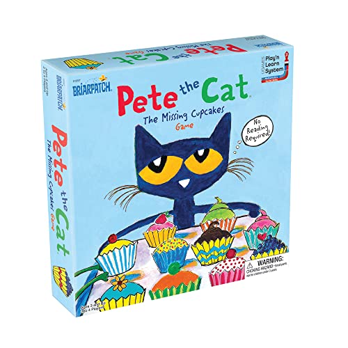 ボードゲーム 英語 アメリカ 海外ゲーム Briarpatch Pete the Cat The Missing Cupcakes Game, Fans of Pete the Cat Books, Ages 3+ボードゲーム 英語 アメリカ 海外ゲーム|angelica