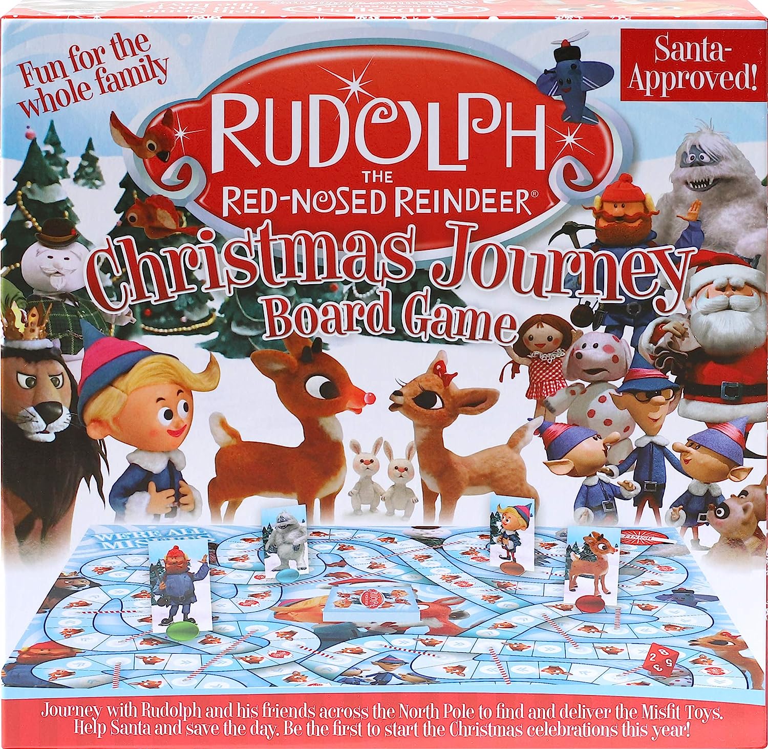 即納 最大半額 ボードゲーム 英語 アメリカ 海外ゲーム Aquarius Rudolph The Red Nosed Reindeer Christmas Journey Board Gameボードゲーム 英語 アメリカ 海外ゲーム Angelica 在庫限り Dkoutsource Com