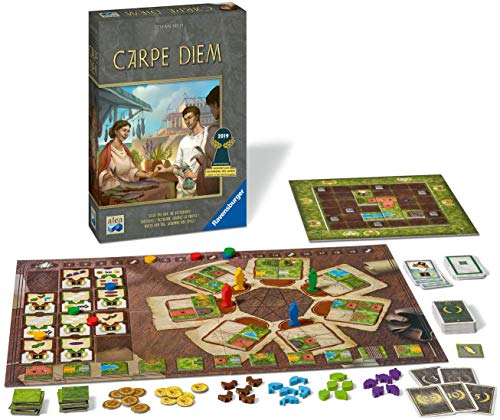 ボードゲーム 英語 アメリカ 海外ゲーム Ravensburger Carpe Diem Strategy Board Game for Age 10 & Up - 2019 Kennerspiel Des Jahres Nomineeボードゲーム 英語 アメリカ 海外ゲーム｜angelica
