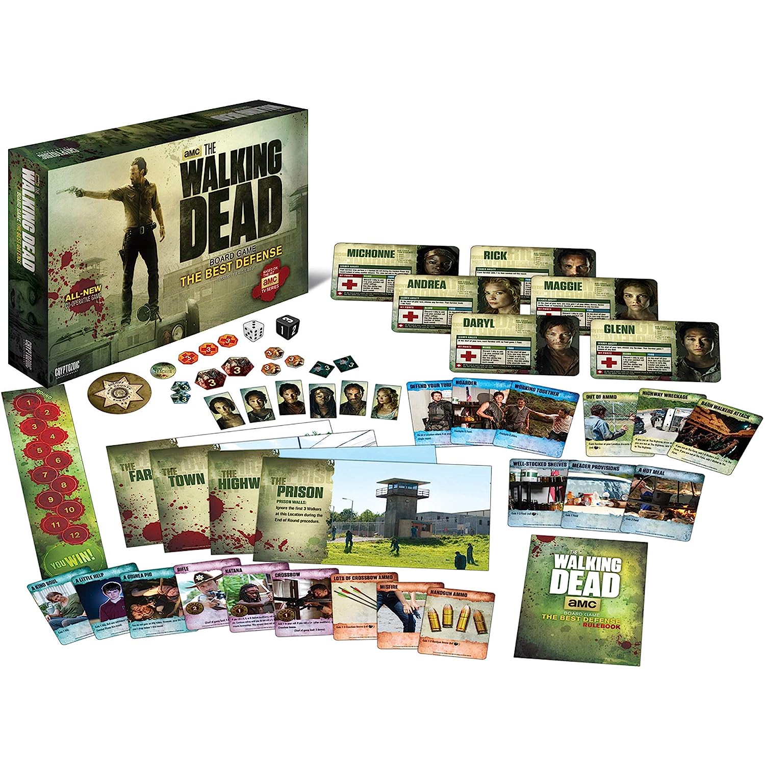 ゲーム盤取組 英語 米国 海外ゲーム 貨物輸送無料 Walking Dead The Best Defense Board Gameボードゲーム 英語 アメリカ 海外ゲーム Marchesoni Com Br