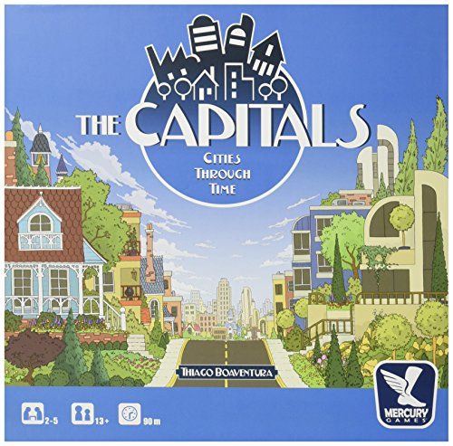 ボードゲーム 英語 アメリカ 海外ゲーム Mercury Games The Capitals Board Gameボードゲーム 英語 アメリカ 海外ゲーム｜angelica