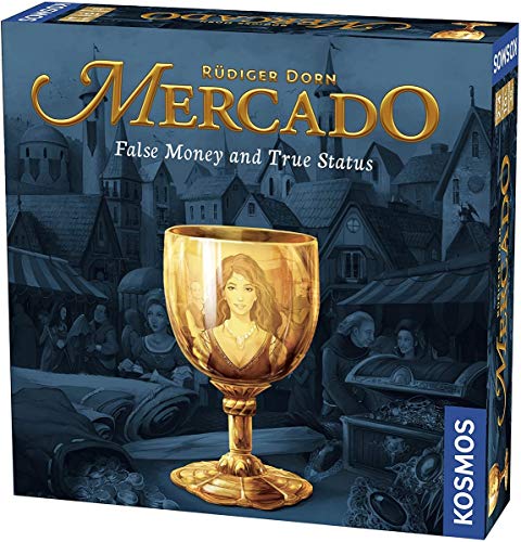 ボードゲーム 英語 アメリカ 海外ゲーム Thames & Kosmos Mercado A Family Board Game 2-4 Player | 30 Mins | Bidding | Highly Interactiveボードゲーム 英語 アメリカ 海外ゲーム｜angelica