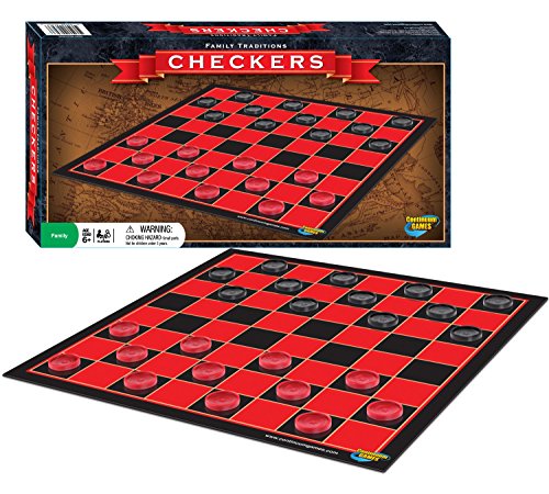 ゲーム盤競り合い 英語 亜米利加 外国で競り合い Continuum Games Checkers Family Traditions Board Games for 72 months to 1188 monthsゲーム盤競り合い 英語 亜米利加 外国で競り合い