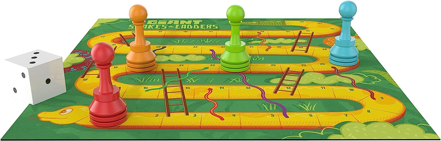 全品送料無料 ボードゲーム 英語 アメリカ 海外ゲーム Pressman Giant Snakes Ladders Game Classic Gameplay Supersizedボードゲーム 英語 アメリカ 海外ゲーム Angelica Seal限定商品 Www Faan Gov Ng