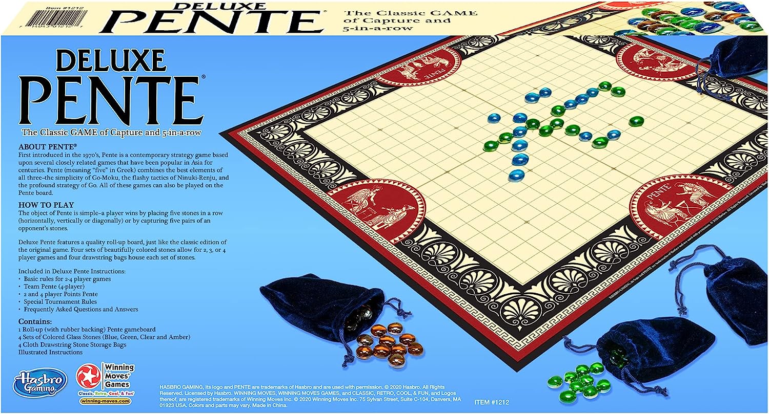 楽天市場 ボードゲーム 英語 アメリカ 海外ゲーム 送料無料 Winning Moves Games Deluxe Pente Strategy Captureボードゲーム 英語 アメリカ 海外ゲーム Angelica