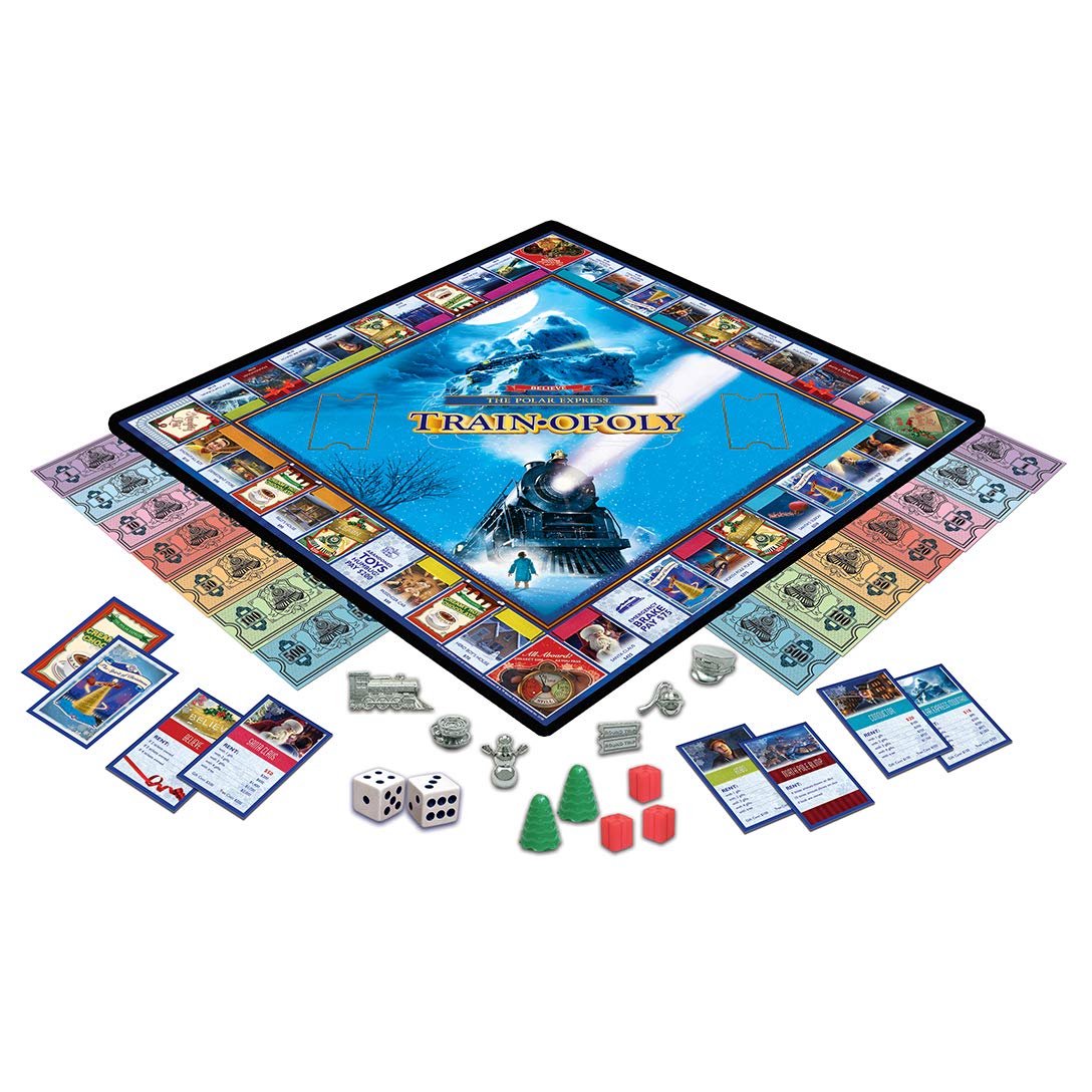 在庫一掃 ボードゲーム 英語 アメリカ 海外ゲーム Masterpieces The Polar Express Train Opoly Board Gameボードゲーム 英語 アメリカ 海外ゲーム Angelica 内祝い Neostudio Ge