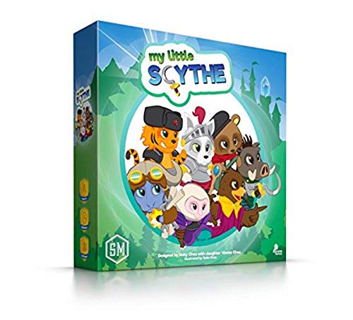 ゲーム盤力くらべ 英語 亜米利加 外国で力くらべ Stonemaier Games: My Little Scythe by Hoby \u0026 Vienna Chou | A Competitive Family Strategy Board Game Where You Embark on Adventure with Your Animal Friends and Start Pie Fightゲーム盤力くらべ 英語 亜米利加 外国で力くらべ