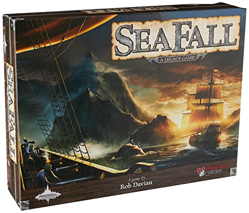 ゲーム盤力くらべ 英語 亜米利加 外国で力くらべ SeaFall Board Game - Legacy Game of Exploration and Adventure! Strategy Game for Kids \u0026 Adults, Ages 14+, 3-5 Players, 90-120 Min Playtime, Made by Plaid Hat Gamesゲーム盤力くらべ 英語 亜米利加 外国で力くらべ