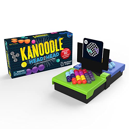 ゲーム盤競り合い 英語 亜米利加 外国で競り合い Educational Insights Kanoodle Head-to-Head - 3D Brain Teaser Puzzles for Kids, Spatial Puzzle Games for Adults, Teens and Kids, Problem Solving Toys and Logic Puzzles, Two Plゲーム盤競り合い 英語 亜米利加 外国で競り合い