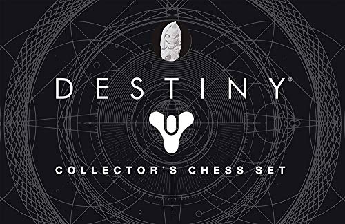 ゲーム盤力くらべ 英語 亜米利加 外国で力くらべ USAOPOLY Destiny Chess Set | Destiny 2 Video Game Chess Game | 32 Custom Sculpt Collectable Figure Chess Pieces and Custom Chess Boardゲーム盤力くらべ 英語 亜米利加 外国で力くらべ