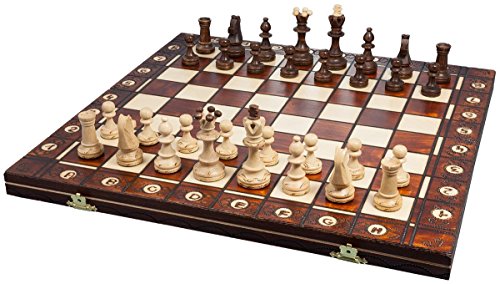 ゲーム盤力くらべ 英語 亜米利加 外国で力くらべ Chess Senator Folding Chess 16\