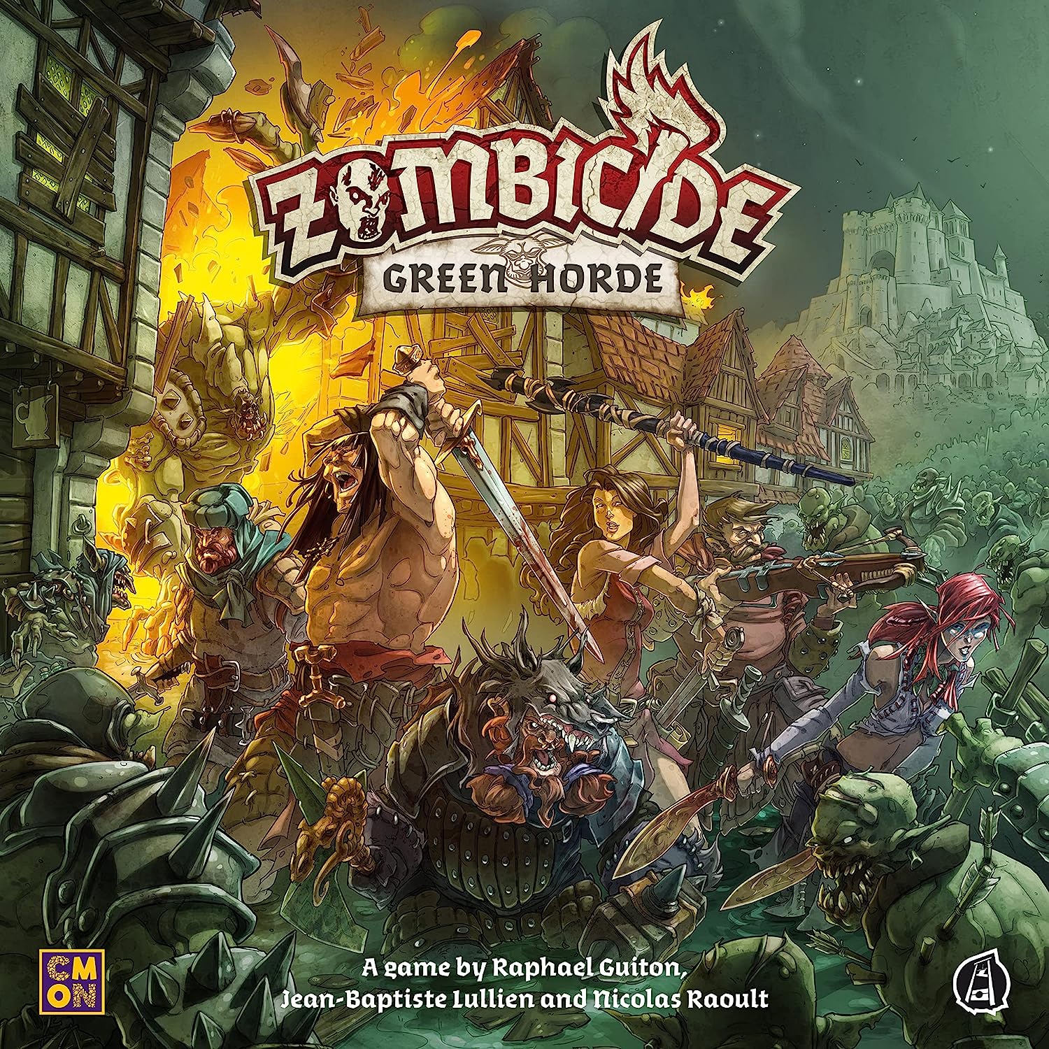 カード競争 英語 アメリカ 外国でゲーム 送料無料 Zombicide Green Hordeボードゲーム 英語 アメリカ 海外ゲーム Marchesoni Com Br