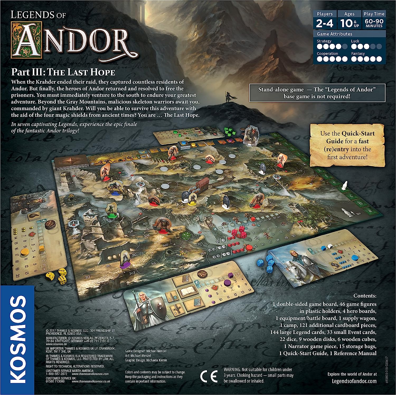 ボードゲーム 英語 アメリカ 海外ゲーム 送料無料 Legends Of Andor Part Iii The Last Hopeボードゲーム 英語 アメリカ 海外ゲーム Mpgbooks Com