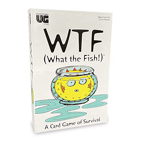ゲーム盤力くらべ 英語 亜米利加 外国で力くらべ University Games WTF (What the Fish!) for 96 months to 1188 monthsゲーム盤力くらべ 英語 亜米利加 外国で力くらべ