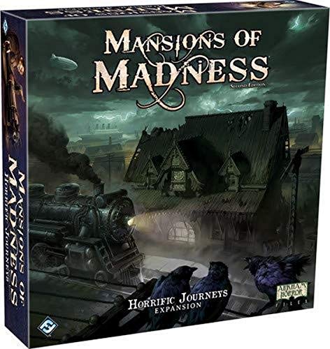 板子コンテスト 英語 アメリカ 外国でゲーム 貨物輸送無料 Mansions Of Madness Horrific Journeys Board Game Expansion Horror Game Mystery Board Game For Teens And Adults Ages 14 1 5 Players Average Playtiボードゲーム 英語 アメリカ 海外ゲーム