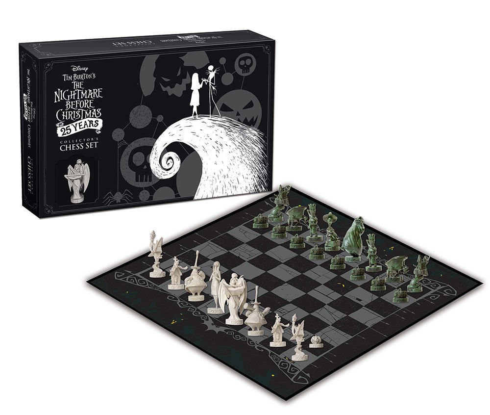 カードダービー 英語 海外ゲーム 送料無料 Usaopoly Nightmare Before Christmas 25 Years Collector S Chess Set 25th Anniversary Collectable Piece Figures Set 32 Custom Sculpt Nightmare Before Christボードゲーム 英語 アメリカ 海外ゲーム Marchesoni Com Br