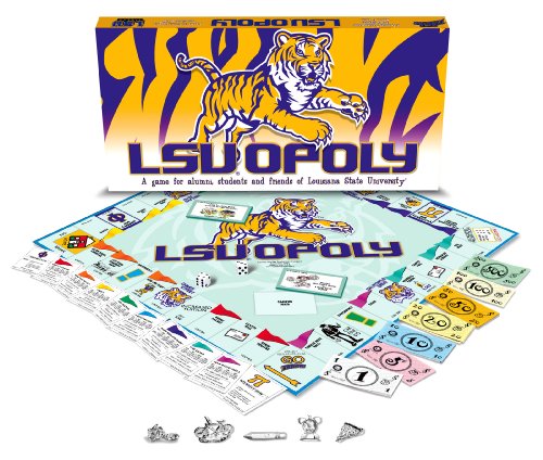 ボードゲーム 英語 アメリカ 海外ゲーム Late for the Sky LSUOPOLY Board Game ? LSU Tigers Property Trading Family Game, Campus Edition for Alumni Students Fans, 2?6 Players, Ages 8+ボードゲーム 英語 アメリカ 海外ゲーム｜angelica