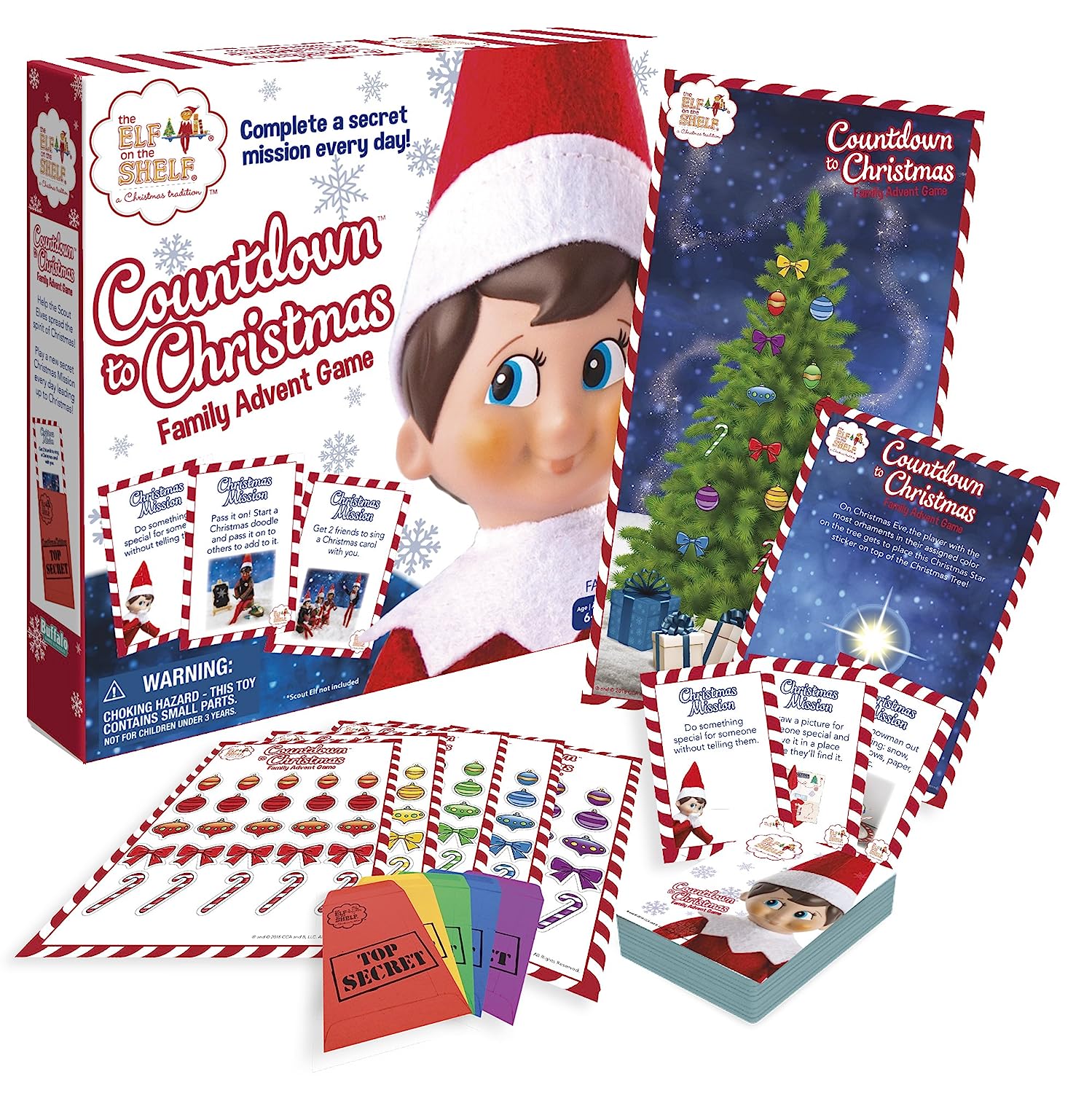 楽天市場 ボードゲーム 英語 アメリカ 海外ゲーム 送料無料 Elf On The Shelf Countdown To Christmas Family Advent Gameボードゲーム 英語 アメリカ 海外ゲーム Angelica