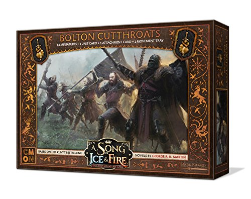 ゲーム盤力くらべ 英語 亜米利加 外国で力くらべ A Song of Ice and Fire Tabletop Miniatures Bolton Cutthroats Unit Box - Ruthless Mercenaries for Your Army, Strategy Game for Adults, Ages 14+, 2+ Players, 45-60 Minute Playtゲーム盤力くらべ 英語 亜米利加 外国で力くらべ