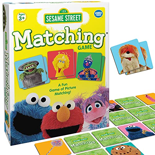 ゲーム盤力くらべ 英語 亜米利加 外国で力くらべ Wonder Forge Sesame Street Memory Matching Game: Fun Toddler Learning Toys \u0026 Games for Kids Ages 3-5, Ideal for Family Play \u0026 Educationゲーム盤力くらべ 英語 亜米利加 外国で力くらべ