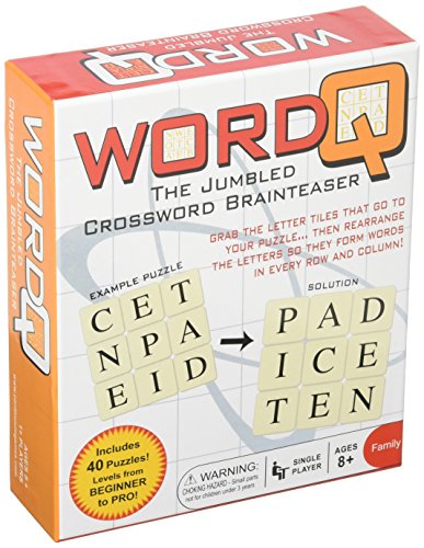 ゲーム盤競り合い 英語 亜米利加 外国で競り合い Continuum Games Word Q ? Jumbled Crossword Puzzle Game with 40 Challenges ? Brain Teaser Word Game for Kids \u0026 Adults, Solo Play, Educational Gift, Ages 8+ゲーム盤競り合い 英語 亜米利加 外国で競り合い
