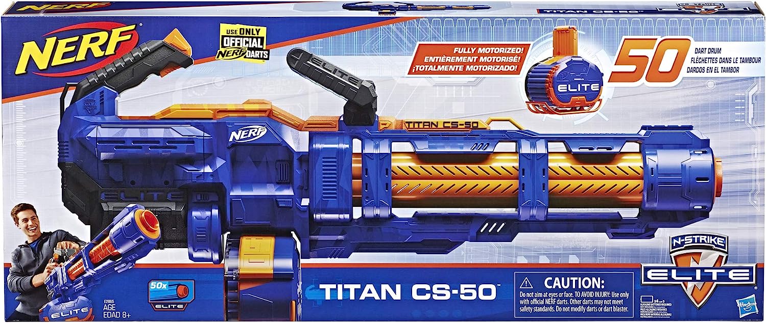 人気のファッションブランド！ ナーフ Nerf エリート タイタン CS-50