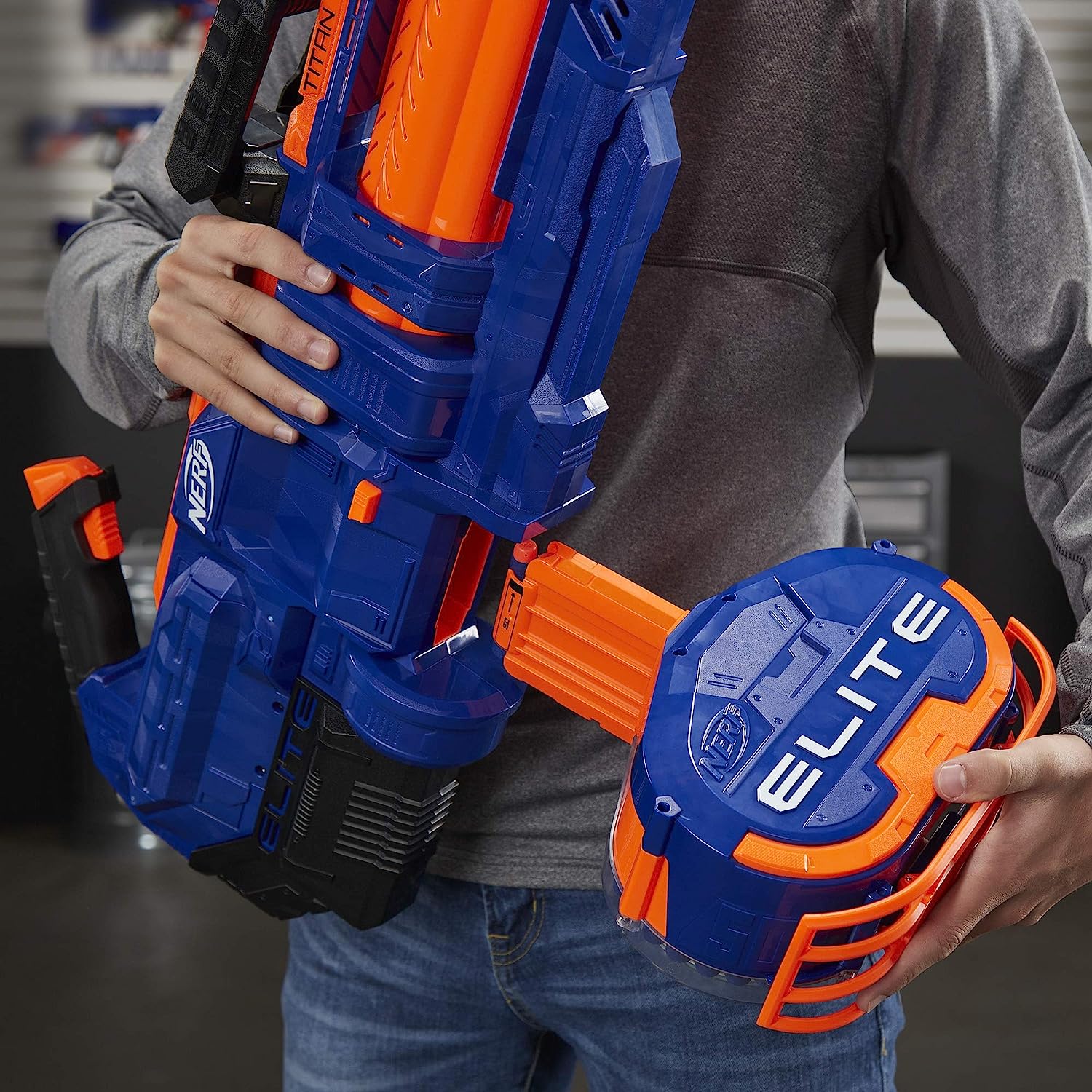 ナーフ Nerf エリート タイタン CS-50 50ダーツドラム スポーツトイ