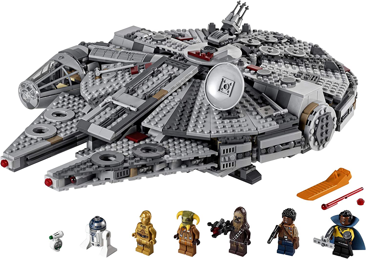 レゴ スターウォーズ 貨物輸送無料 Lego Star Wars The Rise Of Skywalker Millennium Falcon Starship Model Building Kit And Minifigures 1 351 Pieces レゴ スターウォーズ Marchesoni Com Br