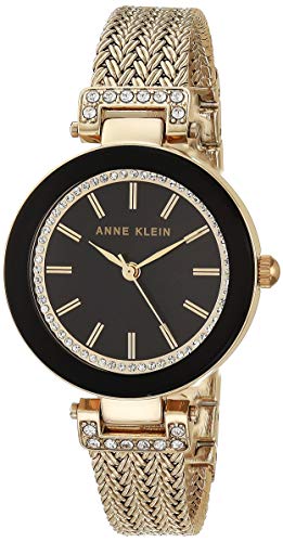 アンクライン Anne Klein レディース 腕時計 ブレスレットウォッチ AK/1906BKGB スワロフスキー｜angelica