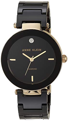 アンクライン Anne Klein 金剛石声遣い レディースウオッチ AK/1018BKBK