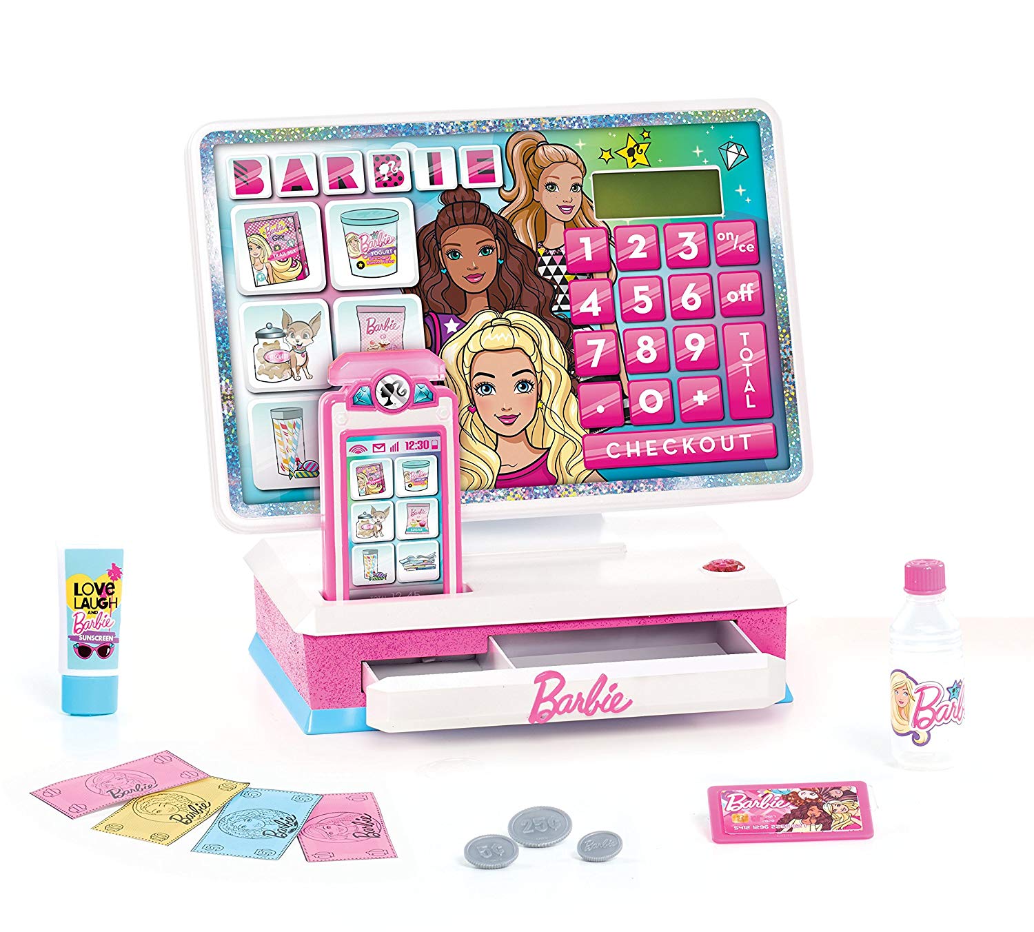 barbie love to shop cash register