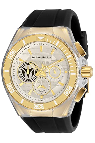腕時計 テクノマリーン メンズ TechnoMarine Men's Cruise California Quartz Watch, Black, TM-118128腕時計 テクノマリーン メンズ｜angelica