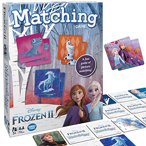 マッチング力くらべ アナと雪の統治女王2 72個の瓦 絵合わせ 神経疲労困憊