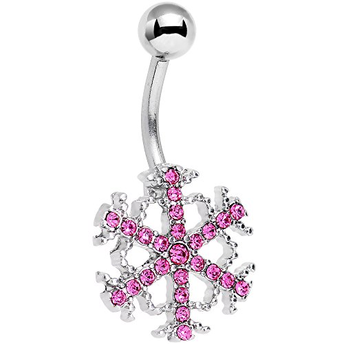ボディキャンディー ボディピアス アメリカ 日本未発売 ウォレット Body Candy Winter Holiday Stainless Steel Christmas Wonderful Winter Snowflake Belly Button Ringボディキャンディー ボディピアス アメリカ 日本未発売 ウォレット｜angelica