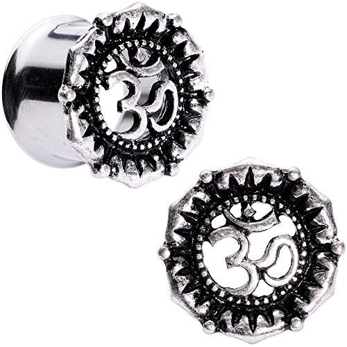 ボディキャンディー ボディピアス アメリカ 日本未発売 ウォレット Body Candy 2Pc Steel 16mm Double Flare Tunnel Yoga Ohm Ear Gauge Plugs Set of 2 5/8"ボディキャンディー ボディピアス アメリカ 日本未発売 ウォレット|angelica