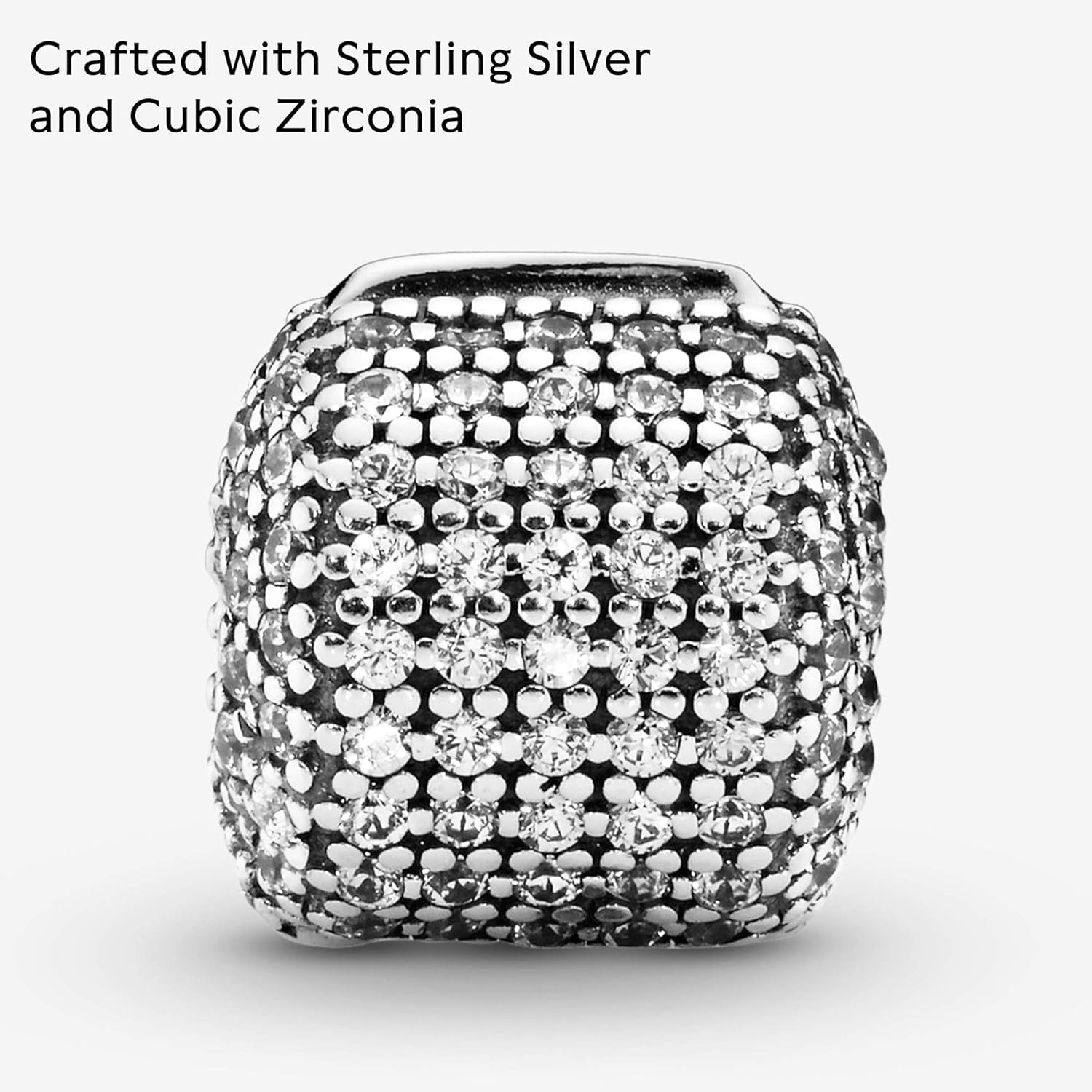 50 Off パンドラ ブレスレット アクセサリー ブランド かわいい Pandora Jewelry Pave Barrel Clip Cubic Zirconia Charm In Sterling Silverパンドラ ブレスレット アクセサリー ブランド かわいい Angelica 再再販 Admin Maryvisa Com