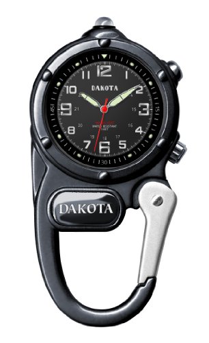 腕時計 ダコタ カラビナウォッチ クリップ時計 Dakota Mini Clip Microlight, Clip Watch, Flashlight and Watch, Outdoor Gifts for Men and Women, Use for Fishing Hunting, and More, Tactical Watch with LED Flashli腕時計 ダコタ カラビナウォッチ クリップ時計｜angelica