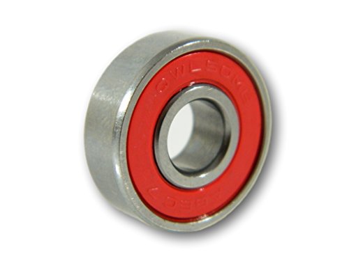 ベアリングスケボースケートボード海外モデル直輸入OwlsomeABEC7PrecisionBearings+65mmLongboardSkateboardWheels(GelClear)ベアリングスケボースケートボード海外モデル直輸入