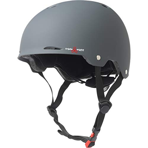 ヘルメット スケボー スケートボード 海外モデル 直輸入 3308 Triple Eight Gotham Dual Certified Helmet for Skateboard, Bike, Roller Skating, Sizes for Adults aand Teens, Gun Matヘルメット スケボー スケートボード 海外モデル 直輸入 3308
