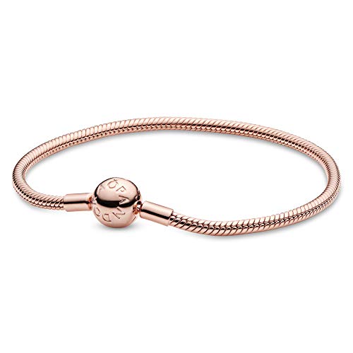 パンドラ ブレスレット チャーム アクセサリー ブランド Smooth Pandora Rose Clasp Bracelet 580728-21 Centimeters 8.3 Inchesパンドラ ブレスレット チャーム アクセサリー ブランド｜angelica