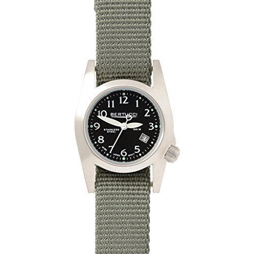 腕時計 ベルトゥッチ メンズ 逆輸入 海外モデル BERTUCCI M-1S Women's Field Watch | Field Drab Comfort-Webb Band | Classic Design | 18012腕時計 ベルトゥッチ メンズ 逆輸入 海外モデル｜angelica 28,499円