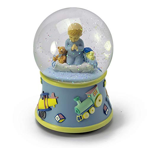 高質で安価 スノーグローブ 雪 置物 インテリア 海外モデル 送料無料 Bedtime Prayers Boy Rotating Musical Water Globe Over 400 Song Choices French Can Canスノーグローブ 雪 置物 インテリア 海外モデル 手数料安い Newsite Holsmanstables Com